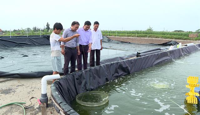 Ninh Bình: Tăng cường quản lý ao nuôi thủy sản mùa nắng nóng