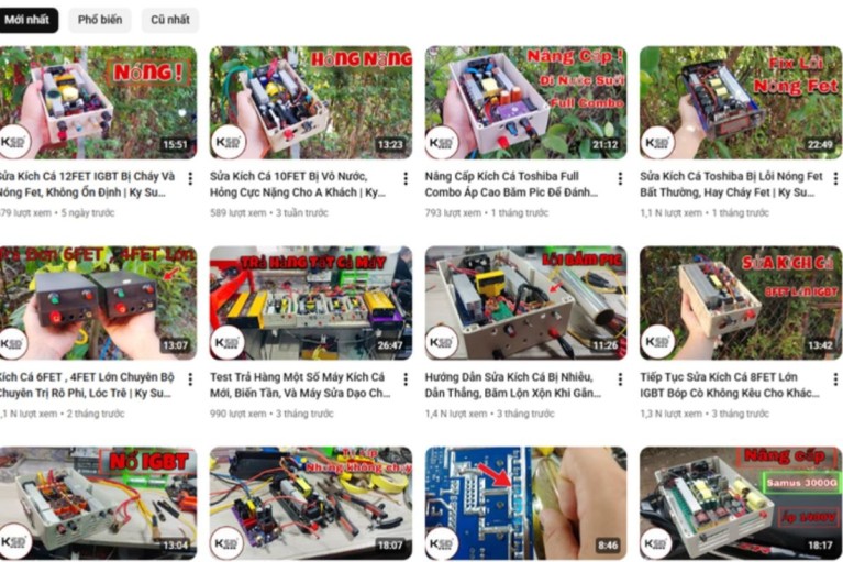 Làm sao giảm nạn dùng điện tận diệt cá?