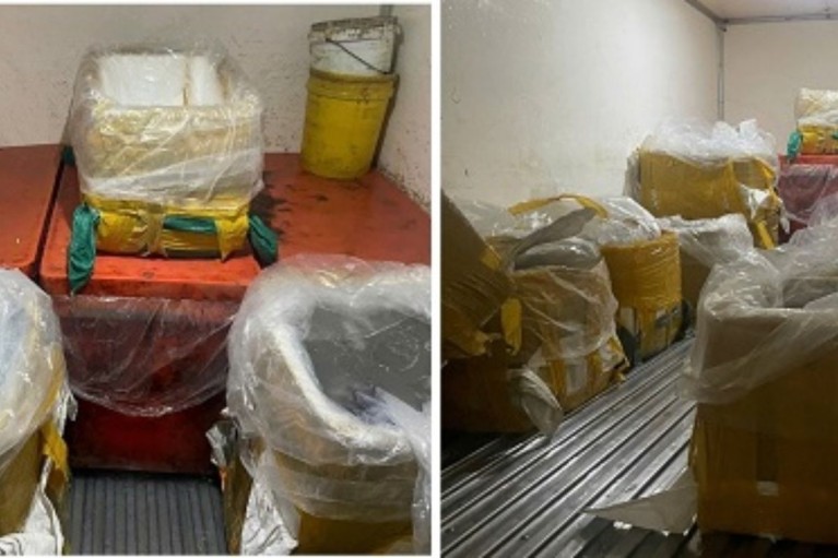 Chặn đứng gần 600kg thủy sản chuẩn bị tuồn ra thị trường